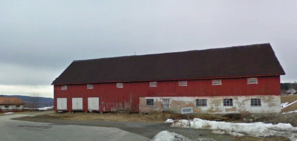 Låven ved bygdetunet